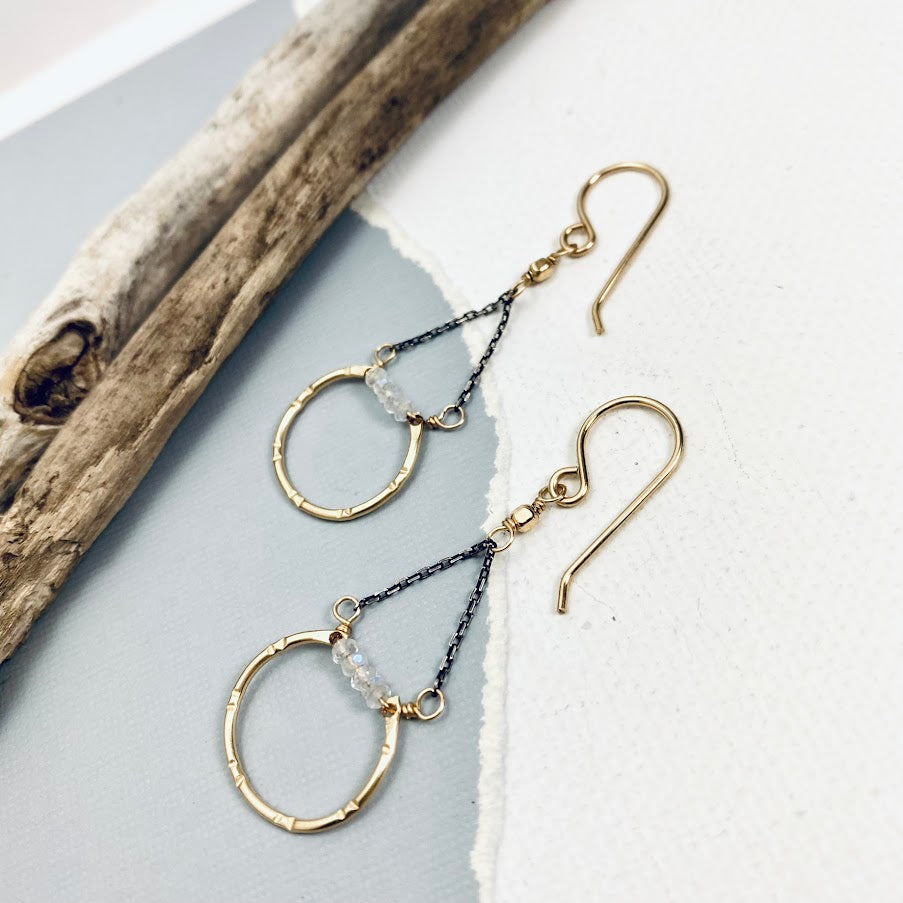 Mixed Metal Alchemy Earrings