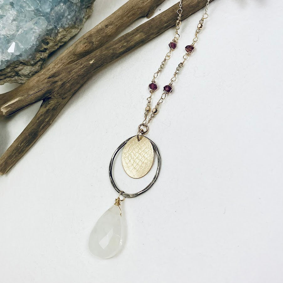 Moonstone Joy Necklace
