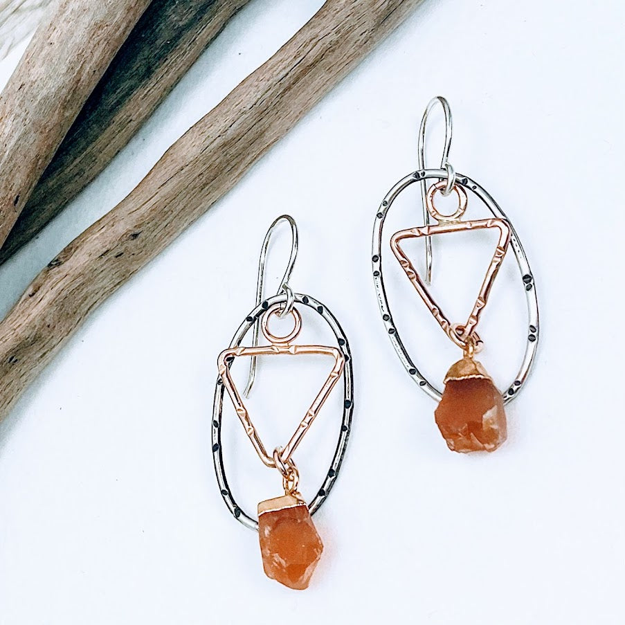 Carnelian Alchemy Earrings