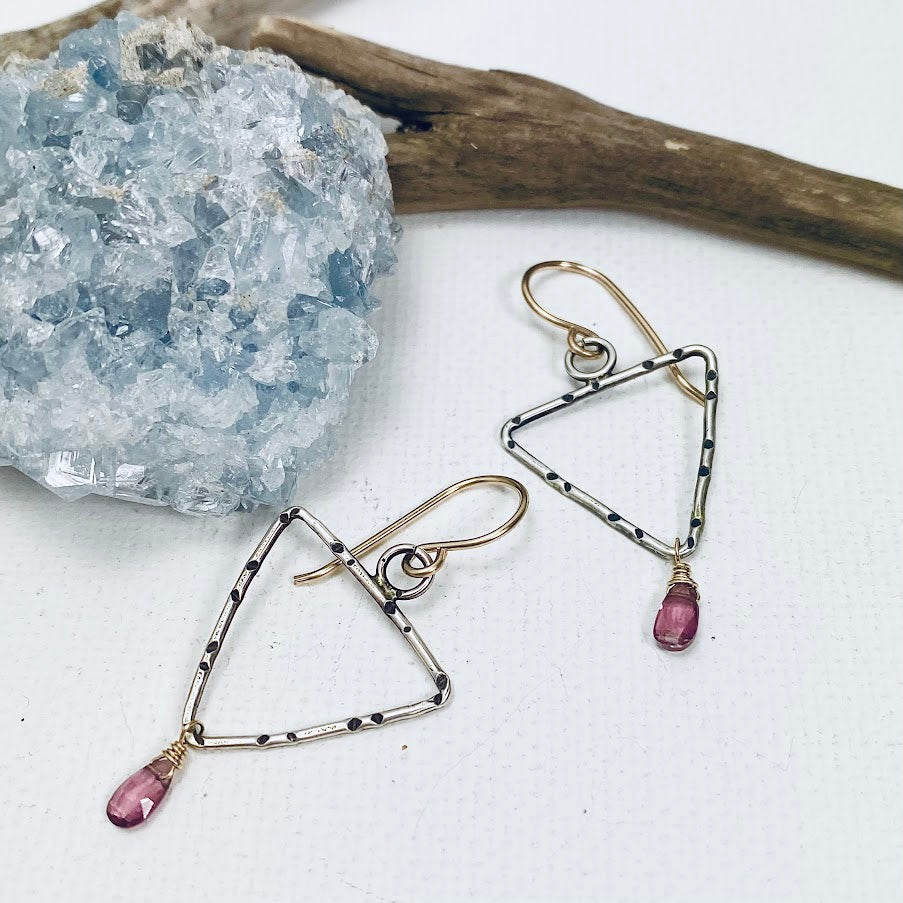 Garnet Alchemy Earrings