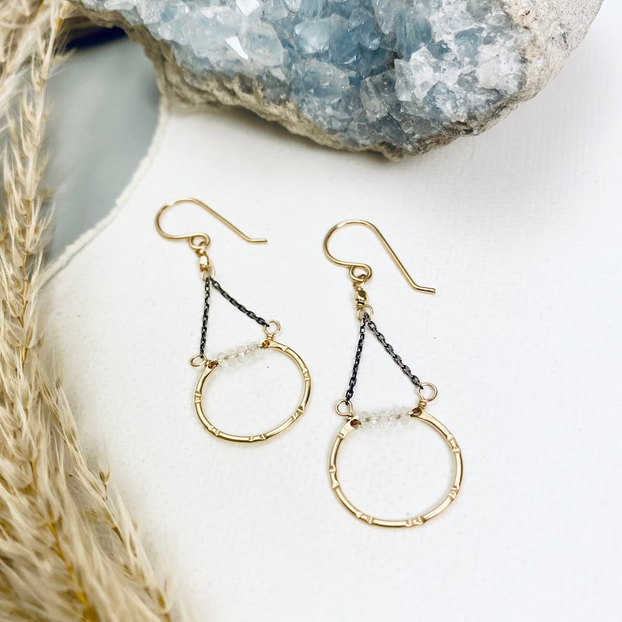 Mixed Metal Alchemy Earrings