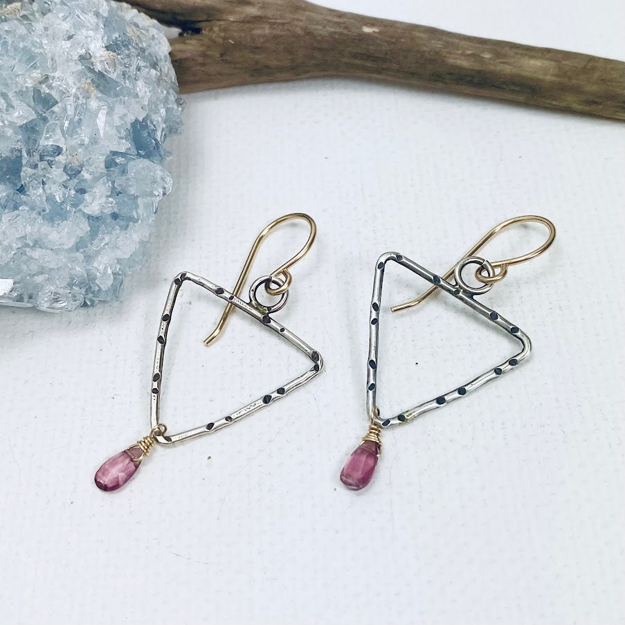 Garnet Alchemy Earrings
