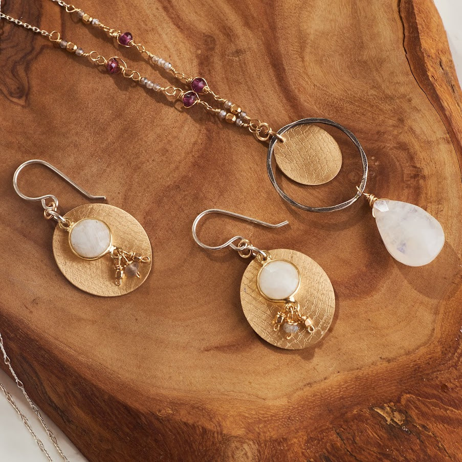 Moonstone Joy Necklace