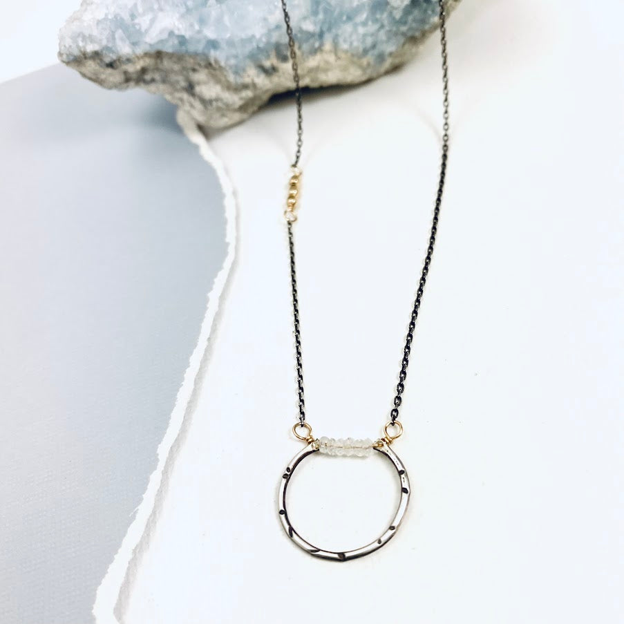Oxidized Alchemy Necklace