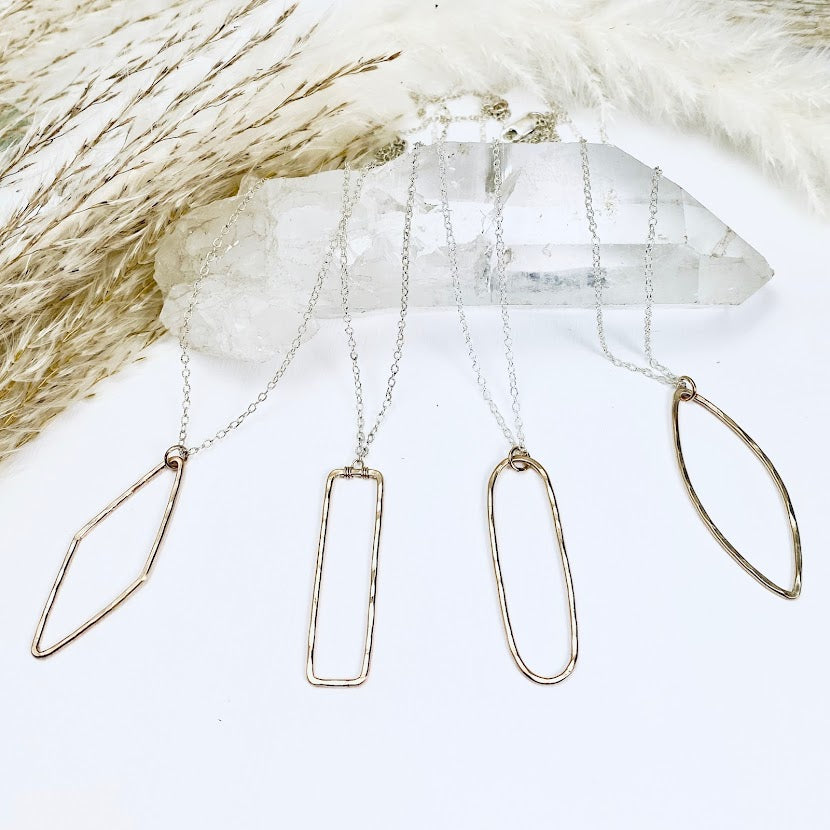 Marquis Geo Necklace