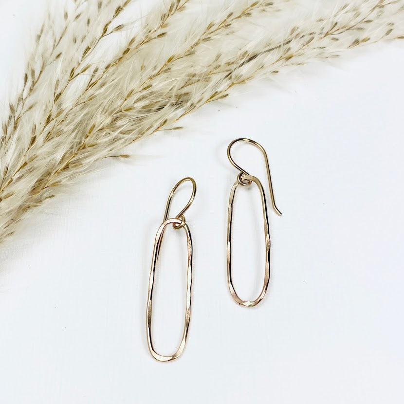 Oval Geo Earrings