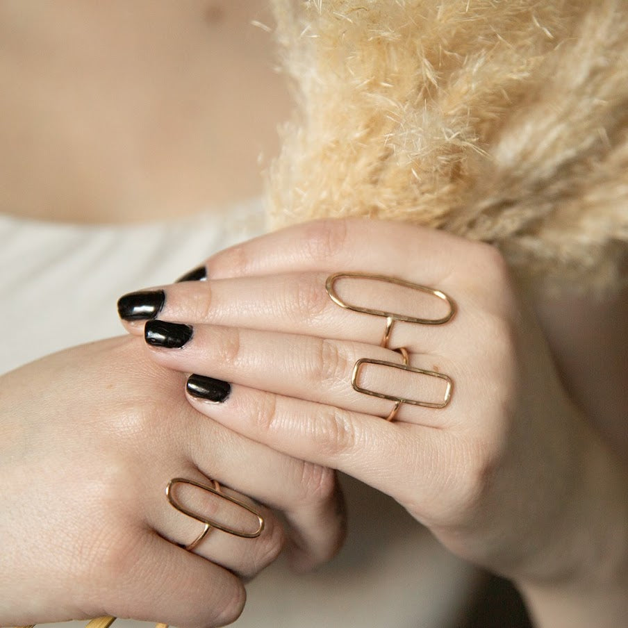 Rectangle Geo Ring