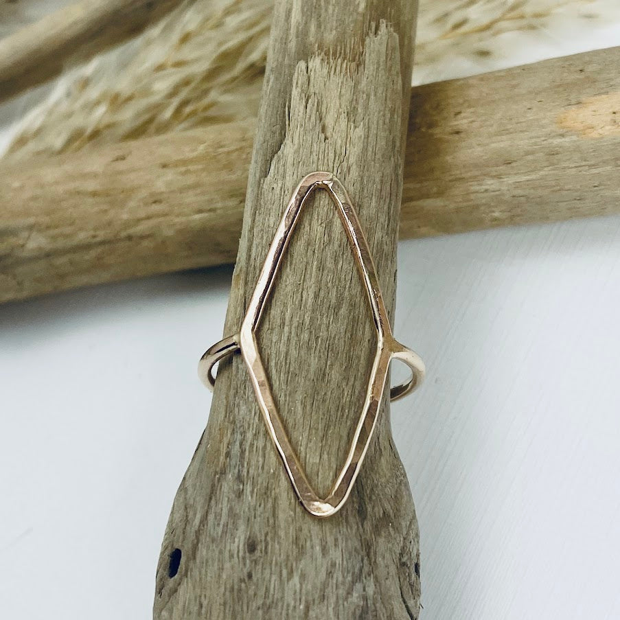 Diamond Geo Ring