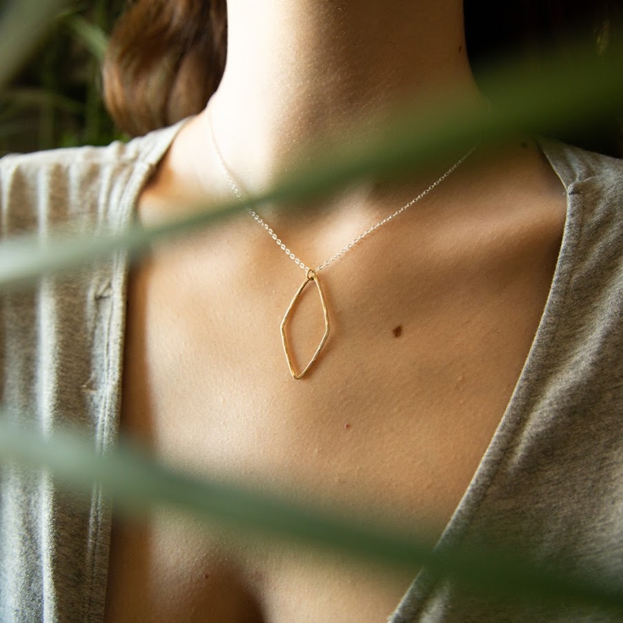 Diamond Geo Necklace
