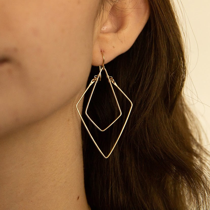 Geo Swing Earrings