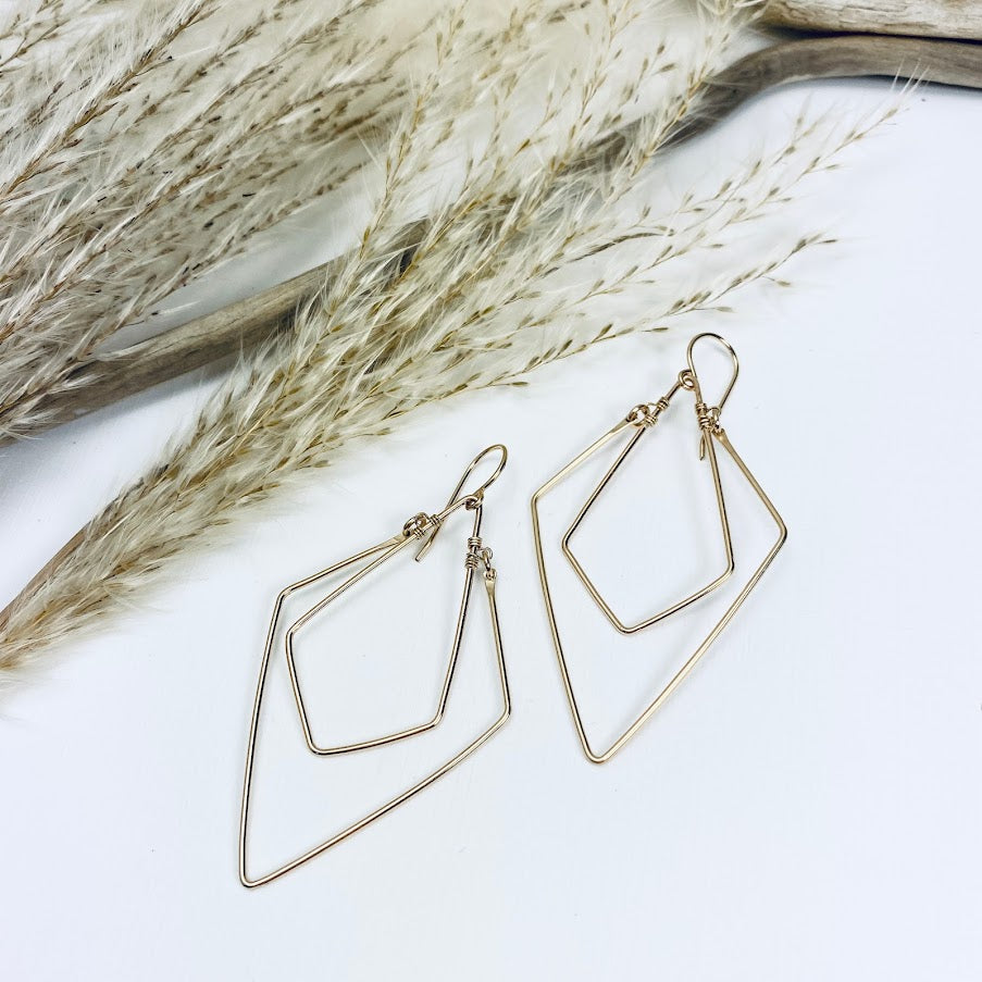Geo Swing Earrings