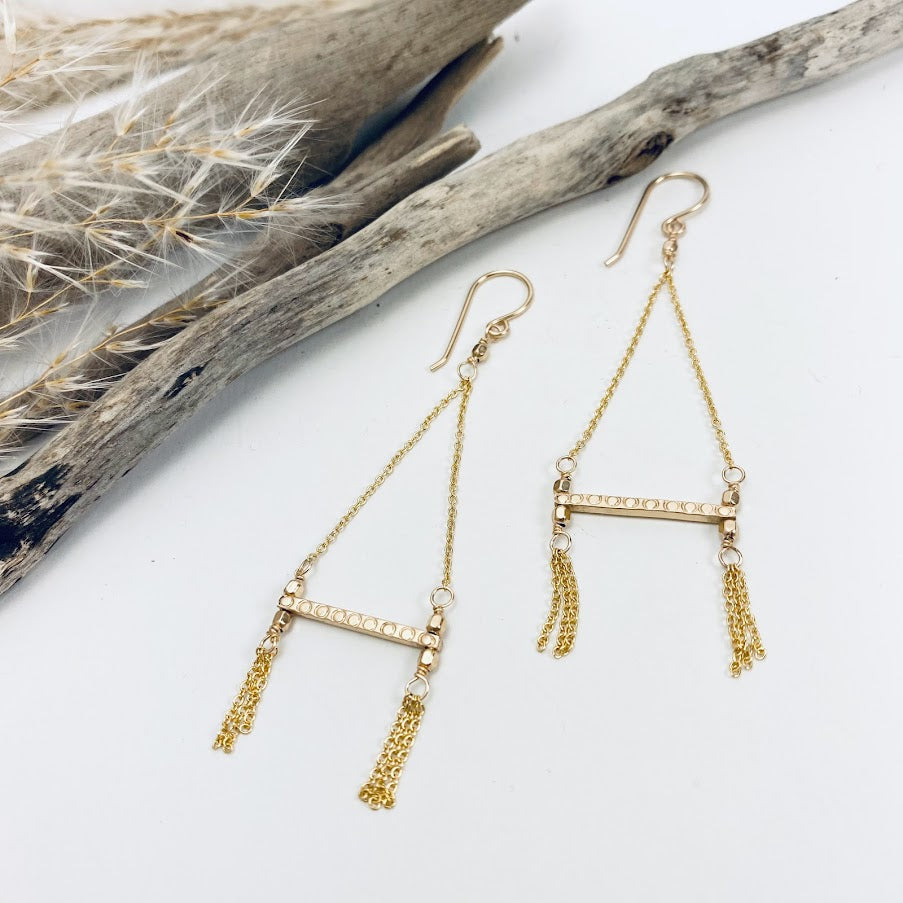 Tassel and Swing Earrings