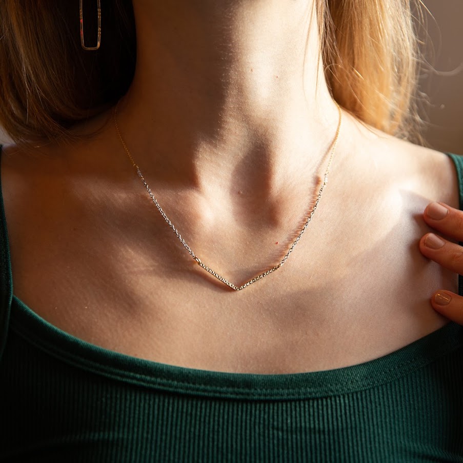 Oasis Chevron Necklace