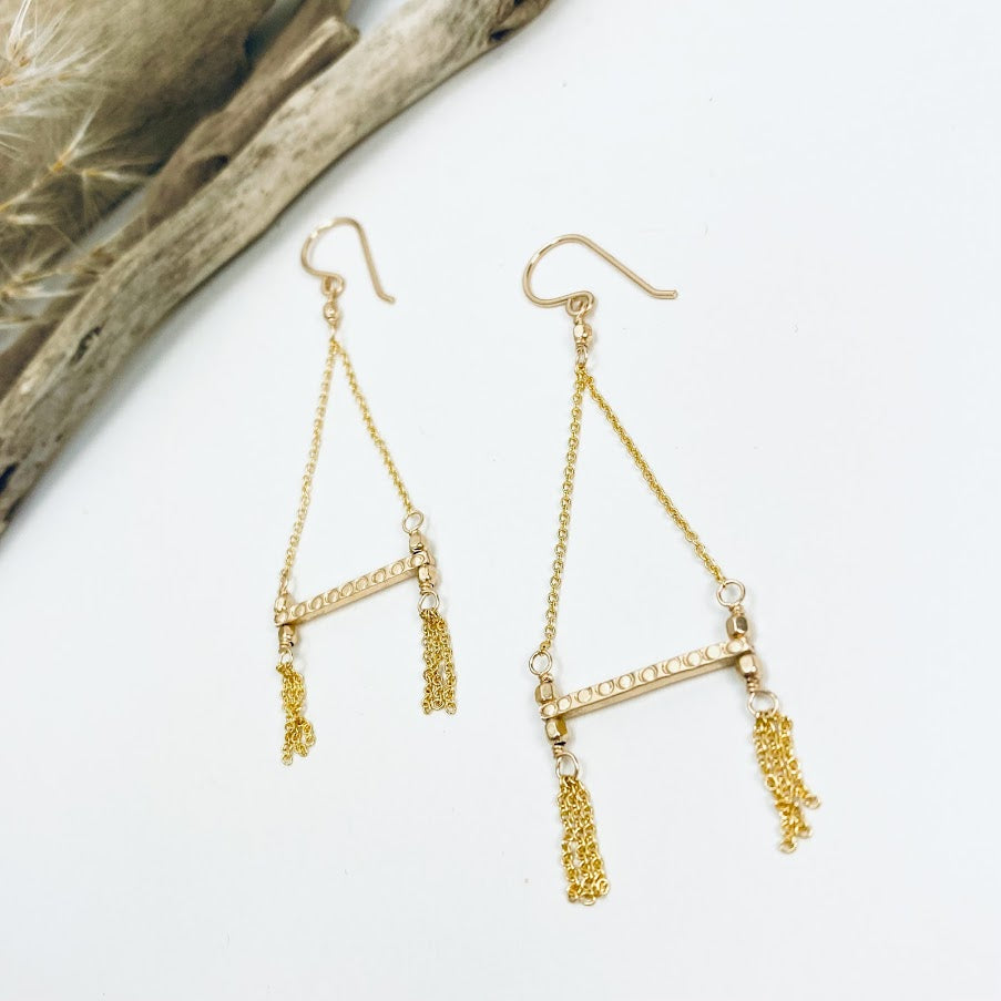 Tassel and Swing Earrings