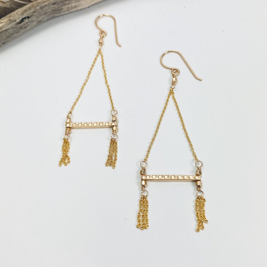 Tassel and Swing Earrings