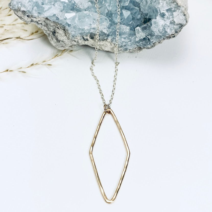 Diamond Geo Necklace