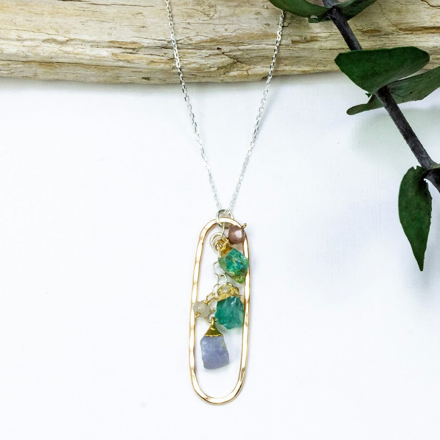 Flora Waterfall Necklace