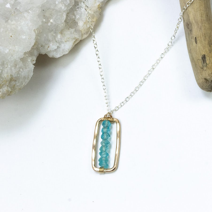 Apatite Stack Necklace