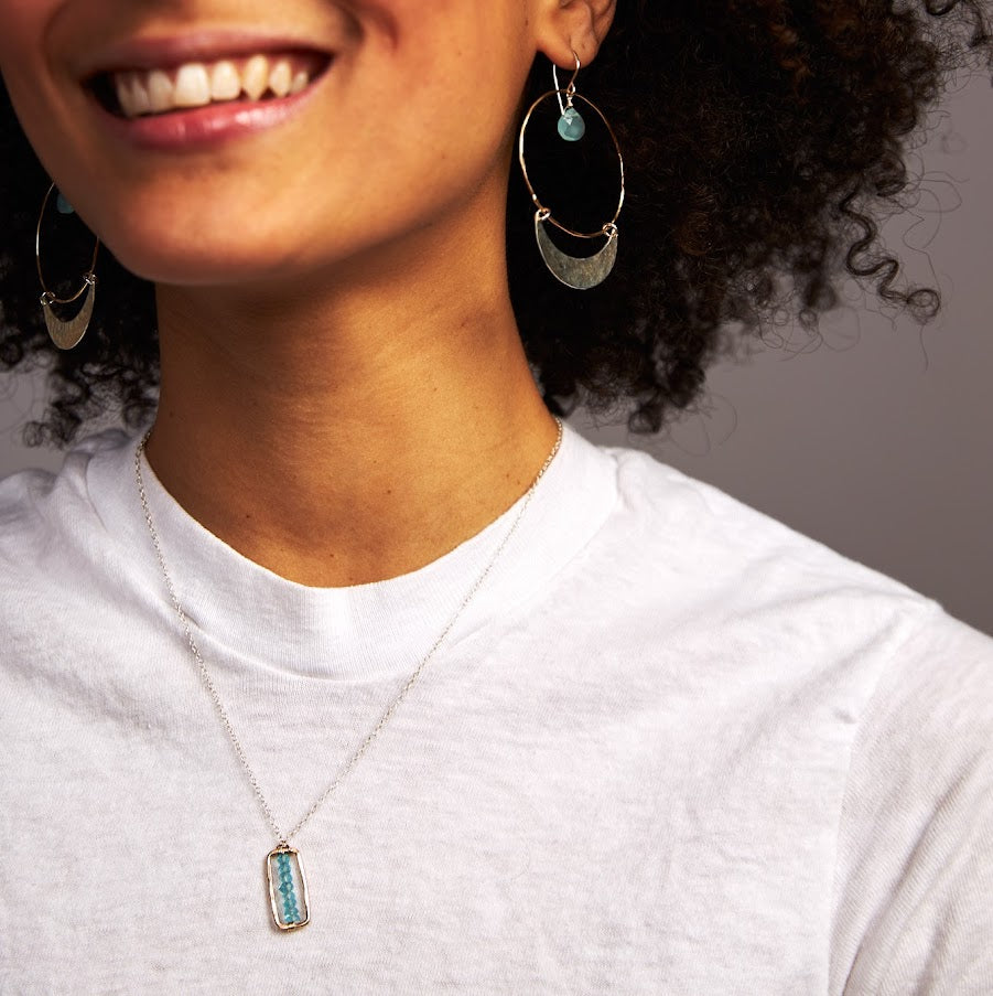 Apatite Stack Necklace