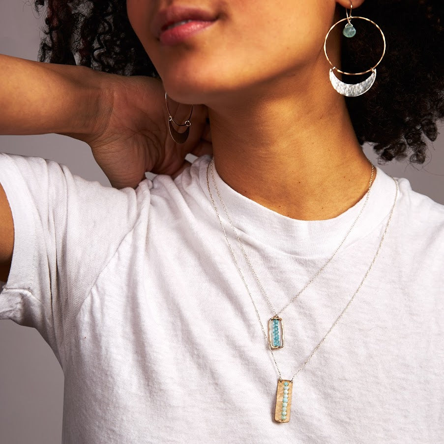 Apatite Stack Necklace