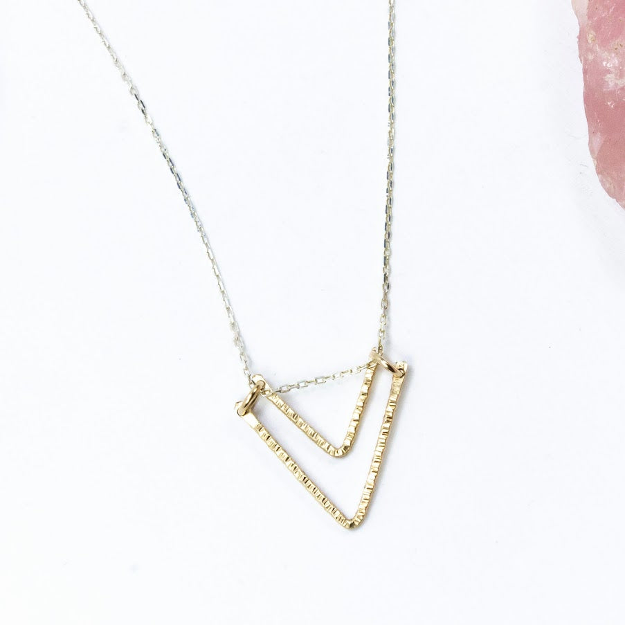 Chevron Minimalist Necklace