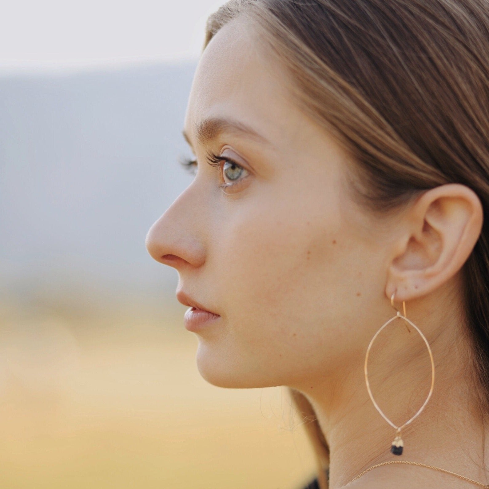 Midnight Leaves Earrings