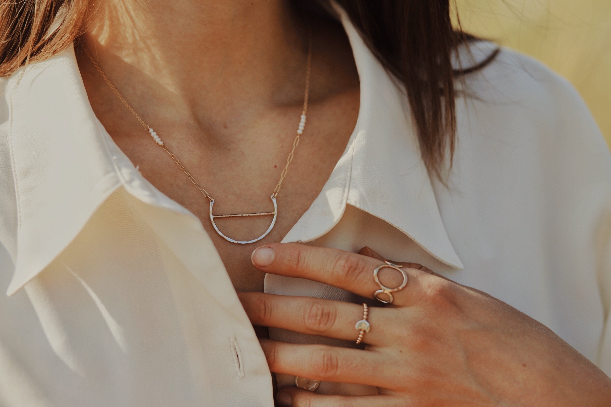 Minimalist Gate Necklace