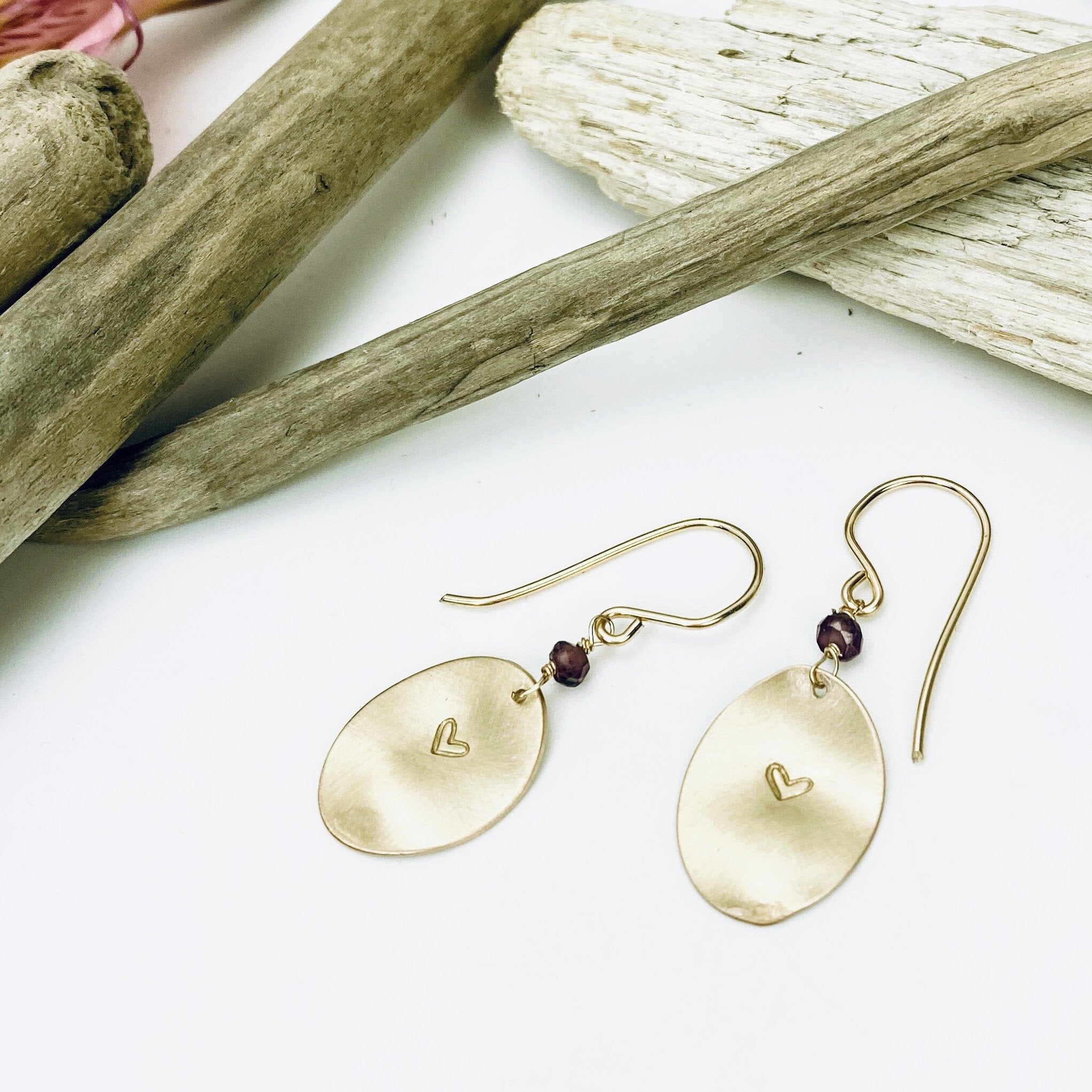 Golden Heart’s Crush Earrings