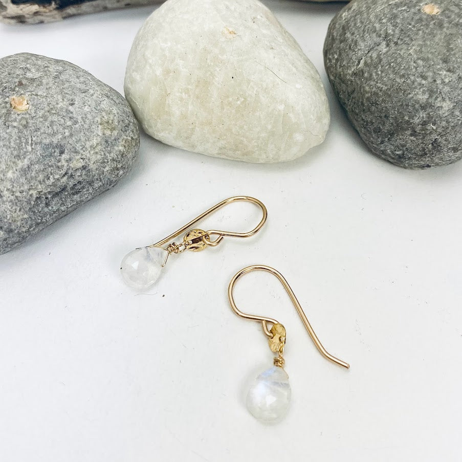 Moonstone Mini Earrings