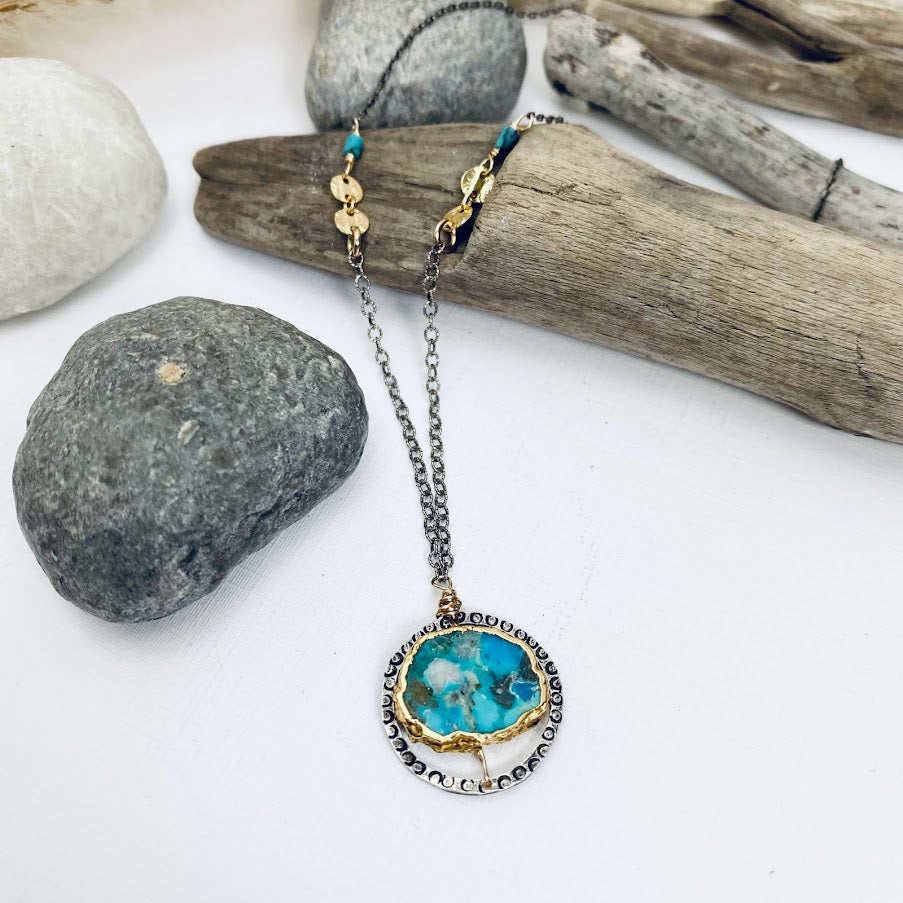 Turquoise Details Necklace