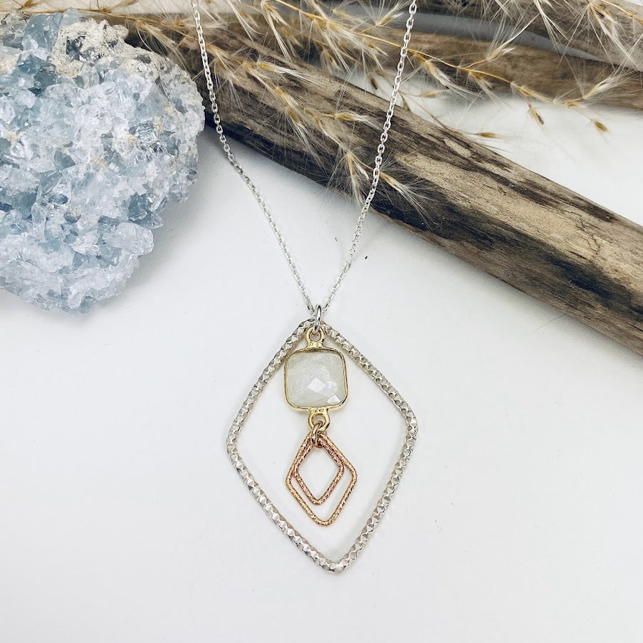 Moonstone Movement Necklace