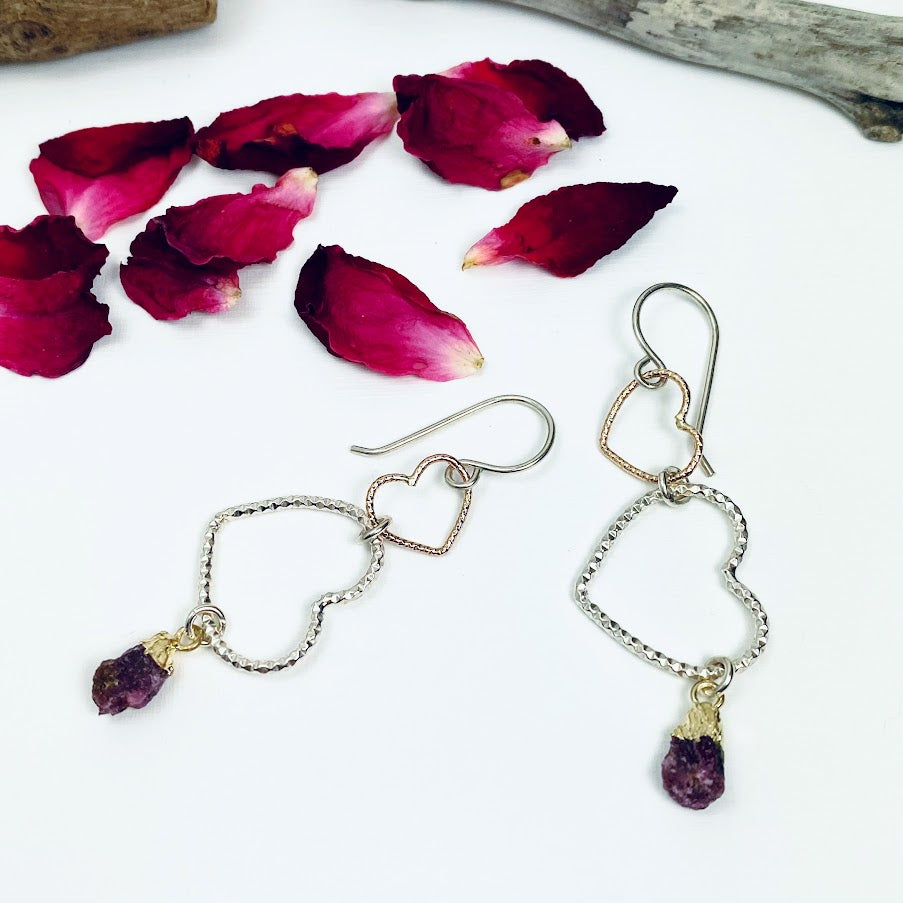 Charmed Heart Earrings