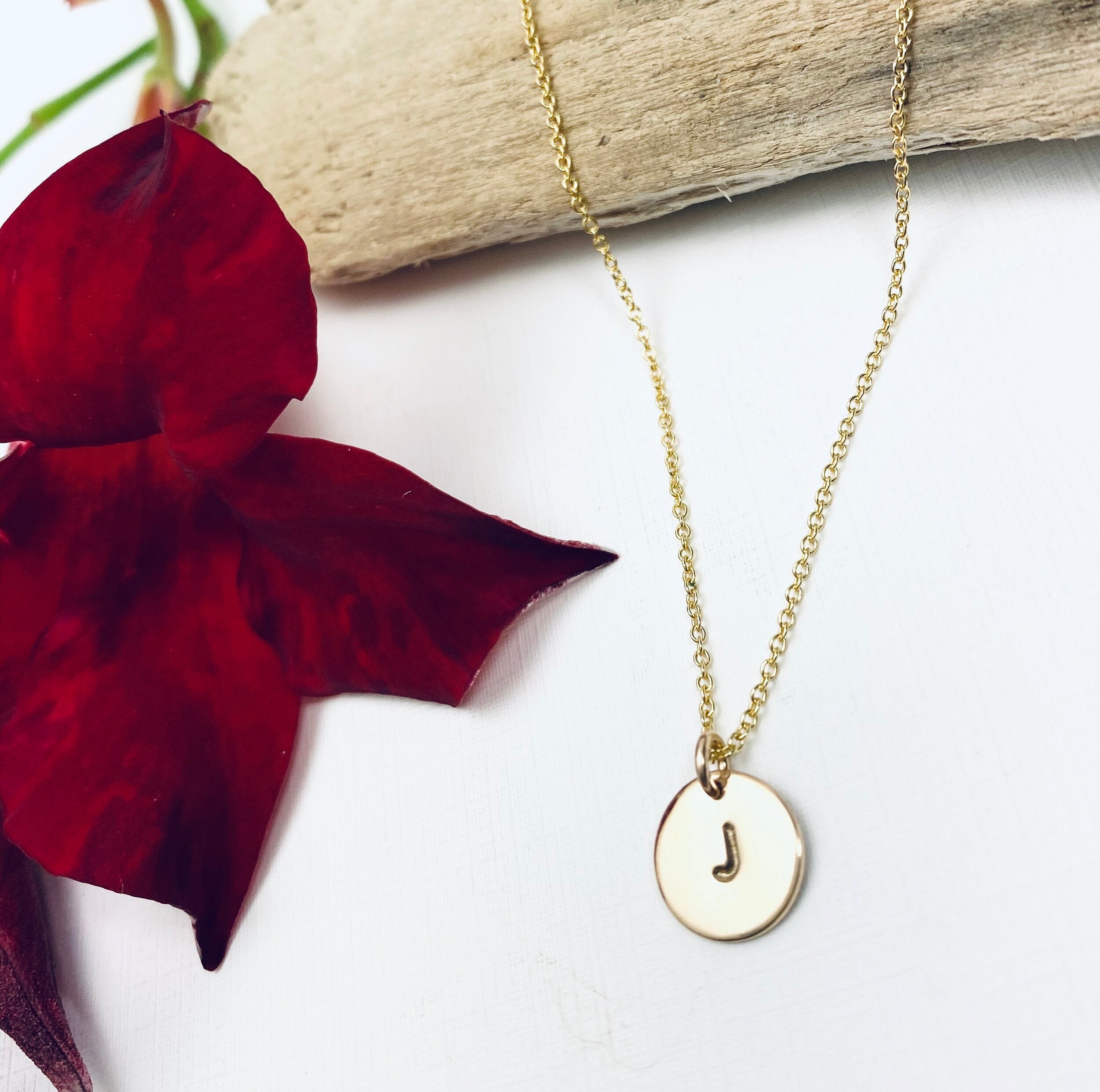 Simple Initial Necklace