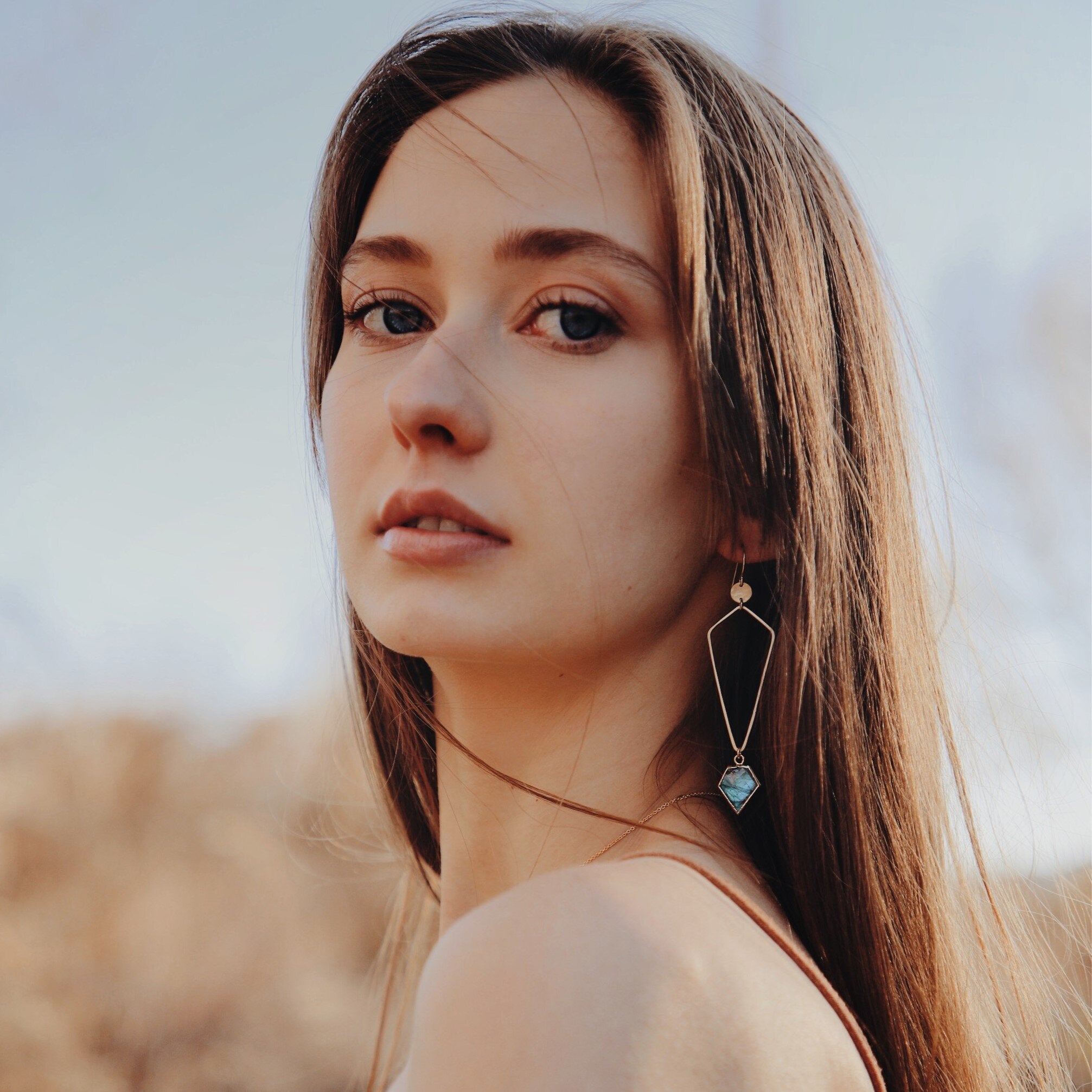 Geo Statement Earrings