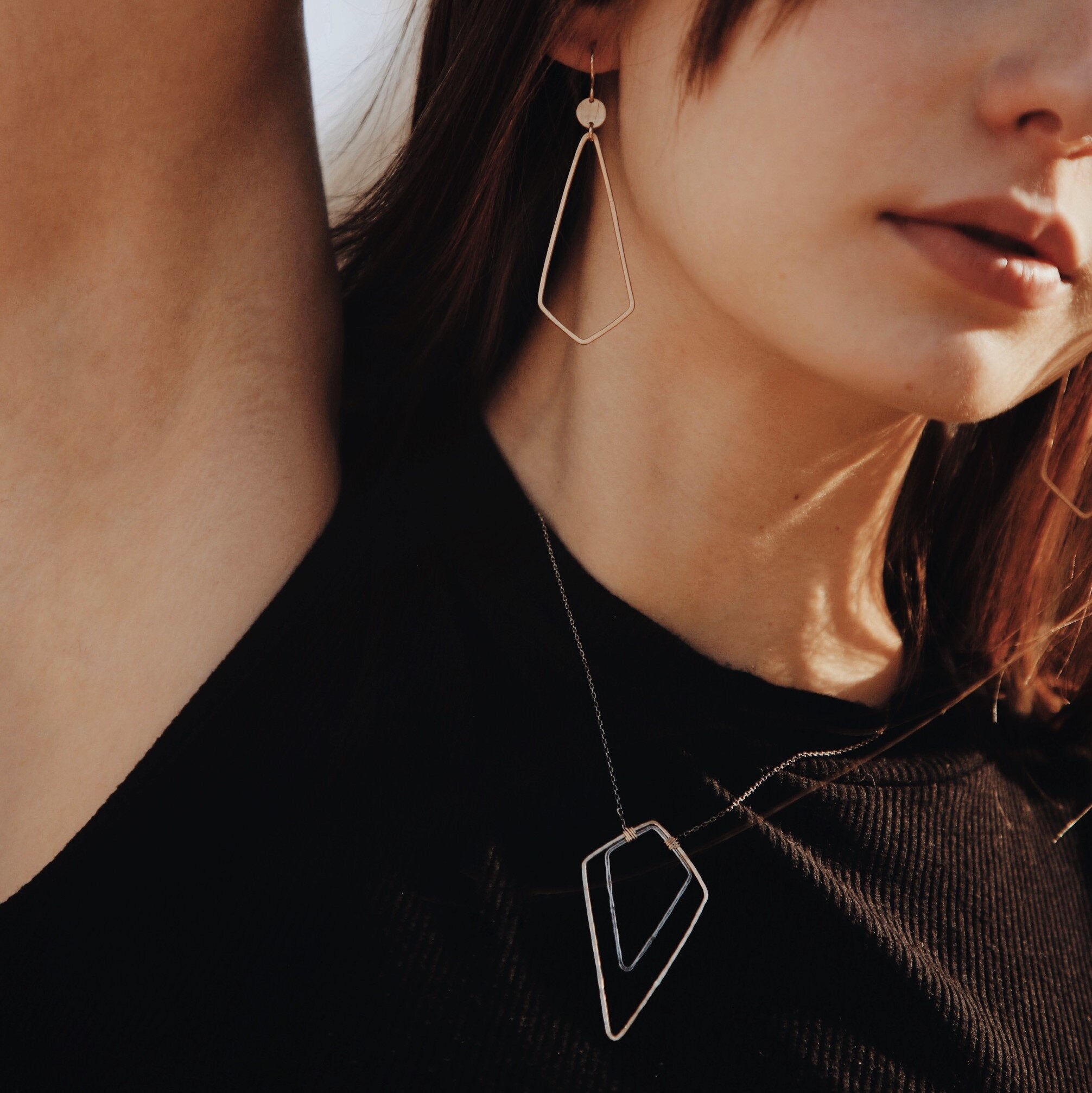 Double Geo Necklace