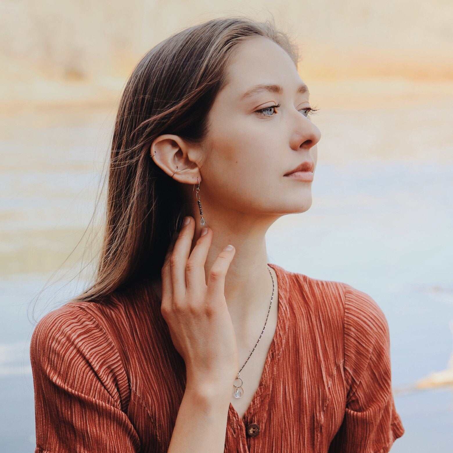 Serene Ocean Earrings