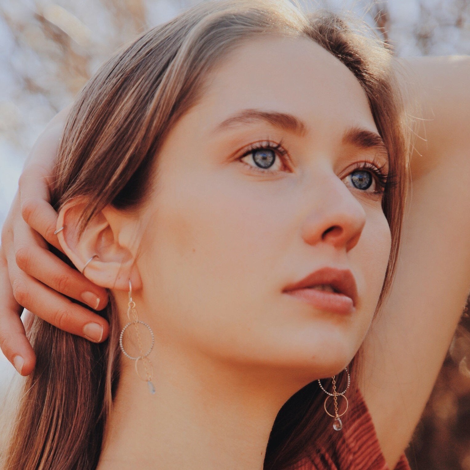 Sea Cascade Earrings