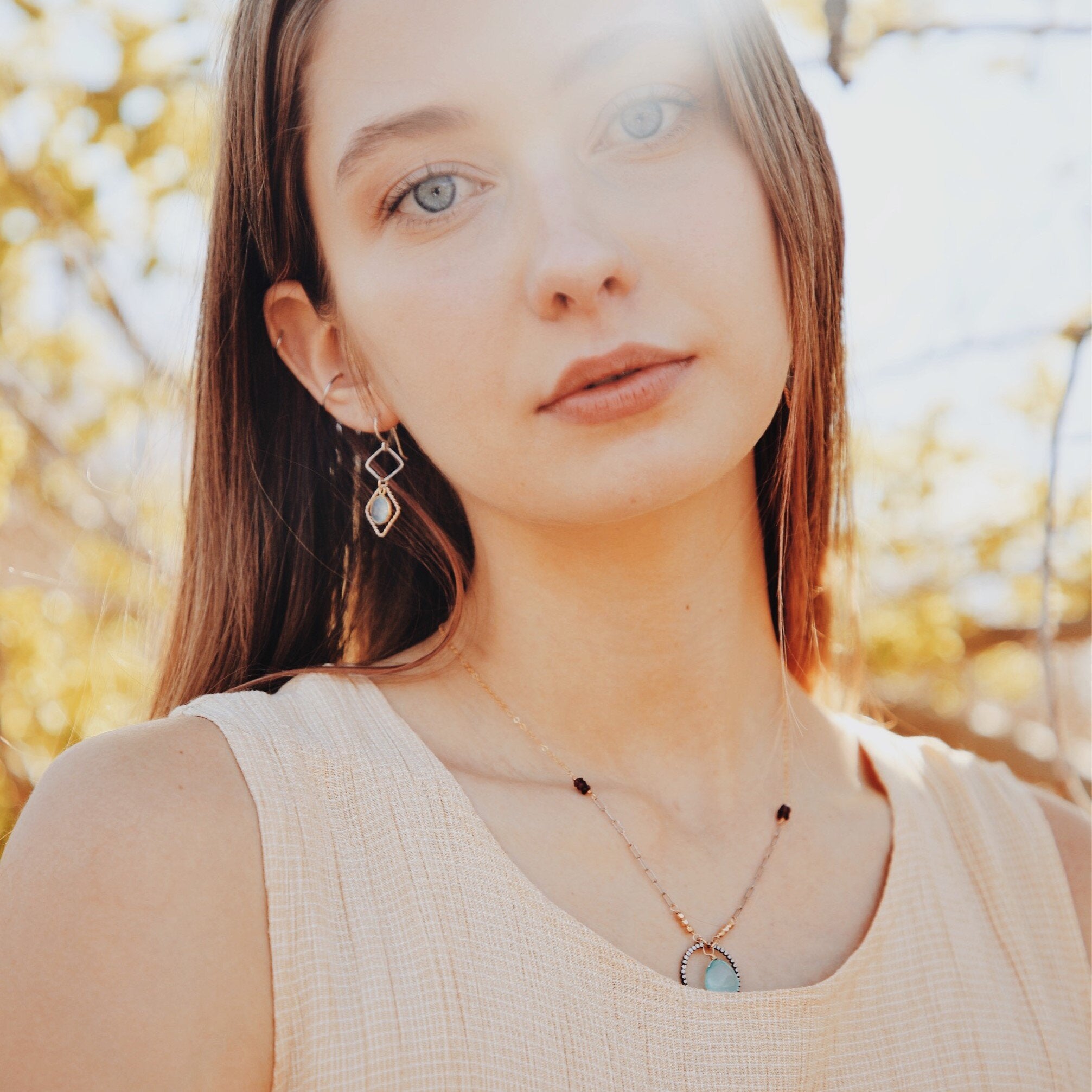 Amphitrite Goddess Earrings