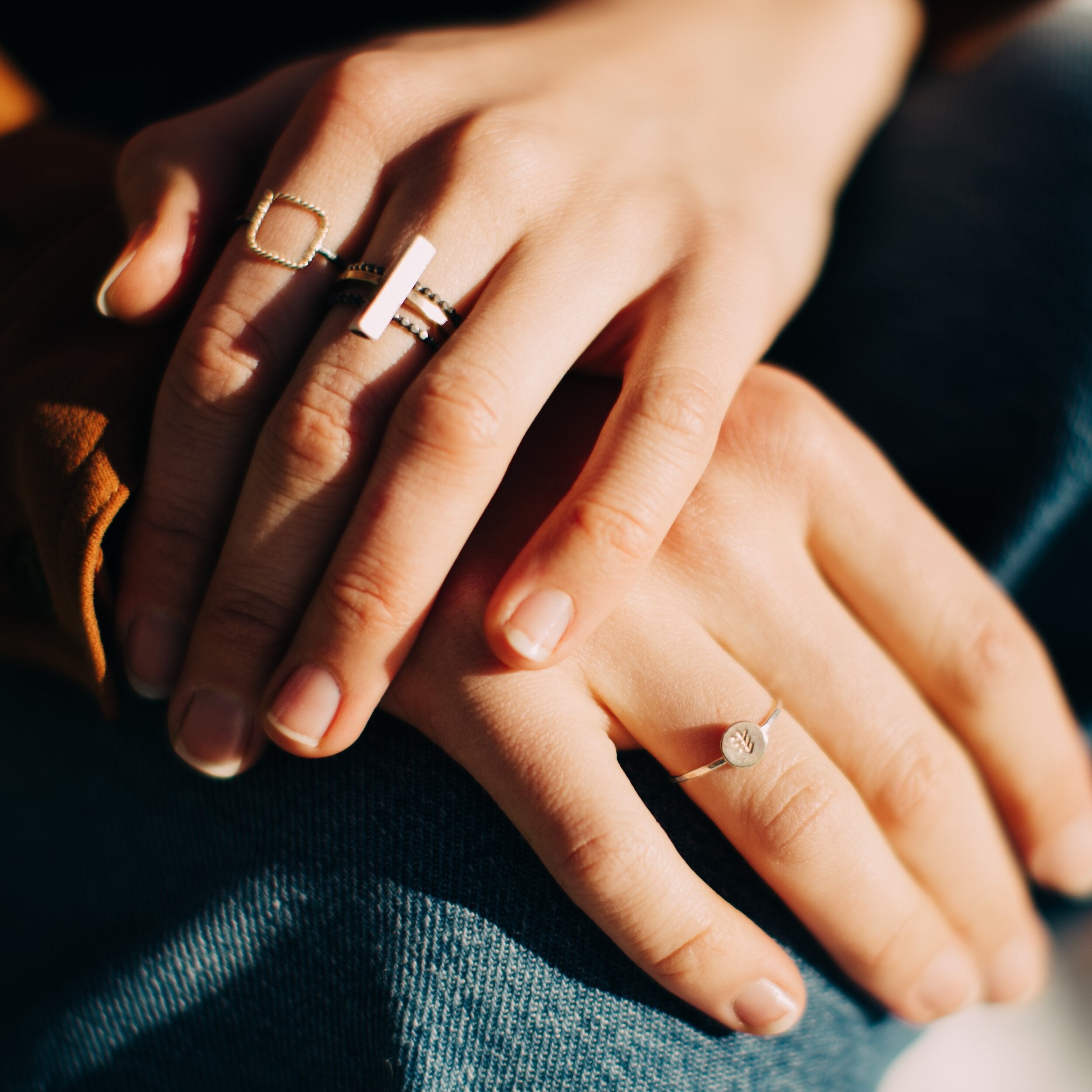 Geometry With a Twist Ring