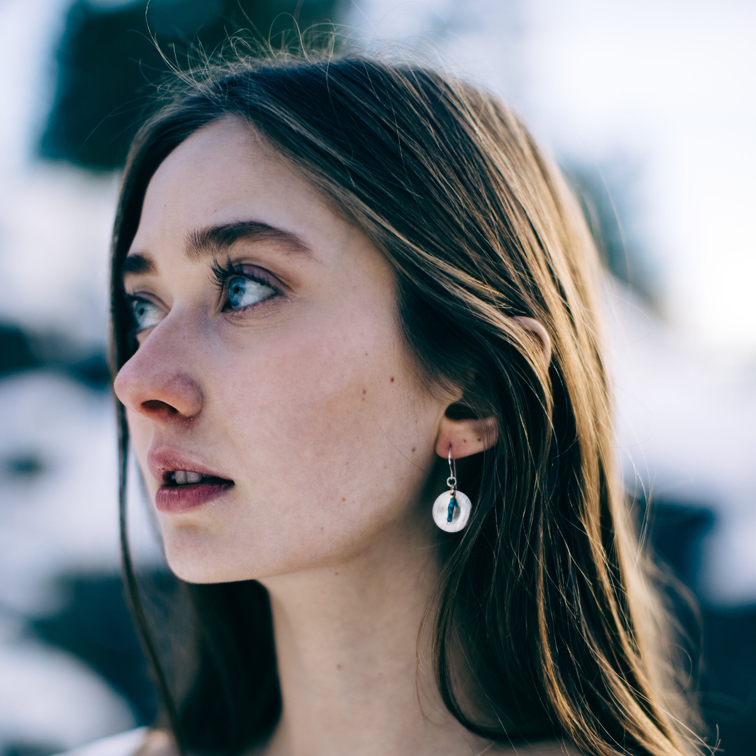 Turquoise Waves Earrings