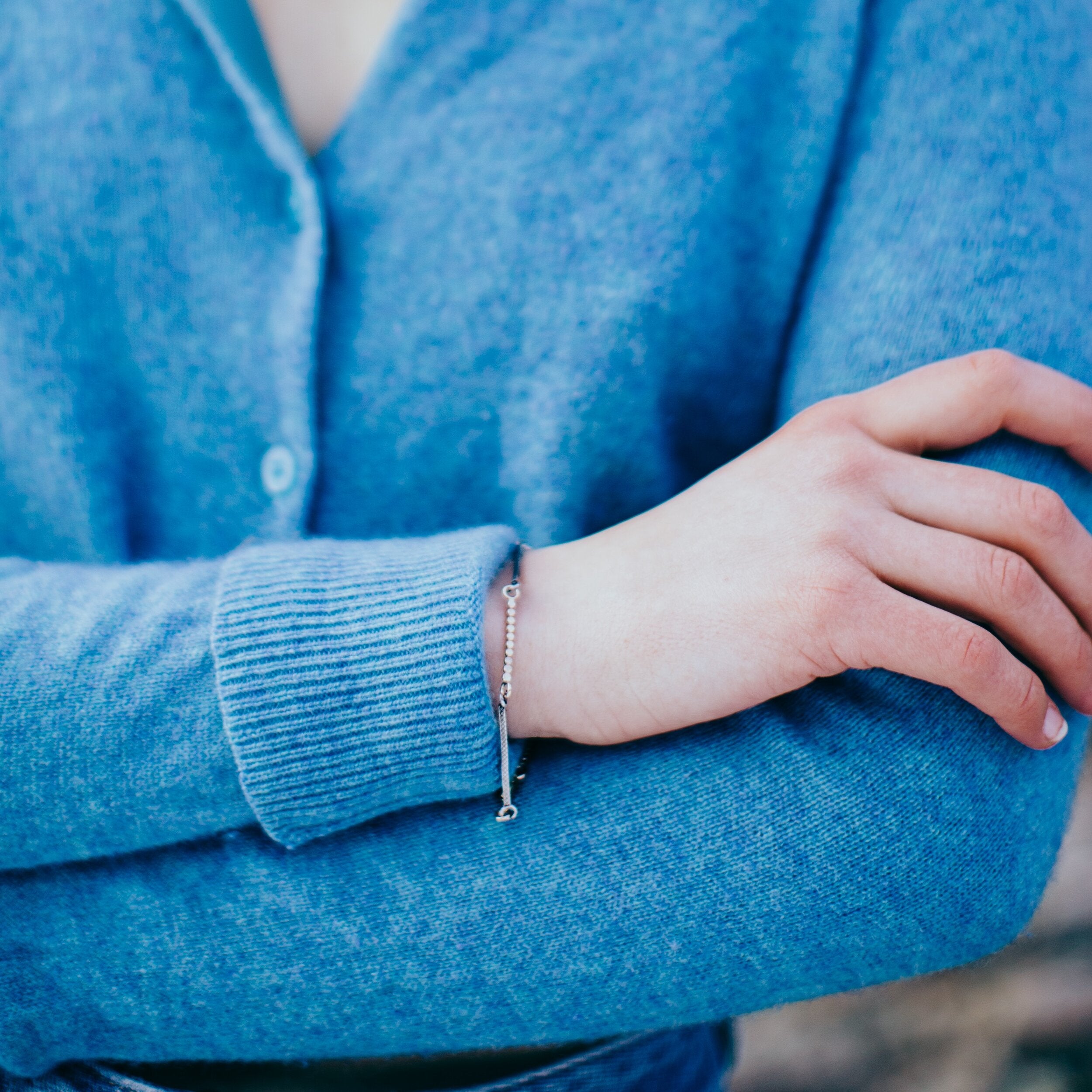 Textured Bars Bracelet
