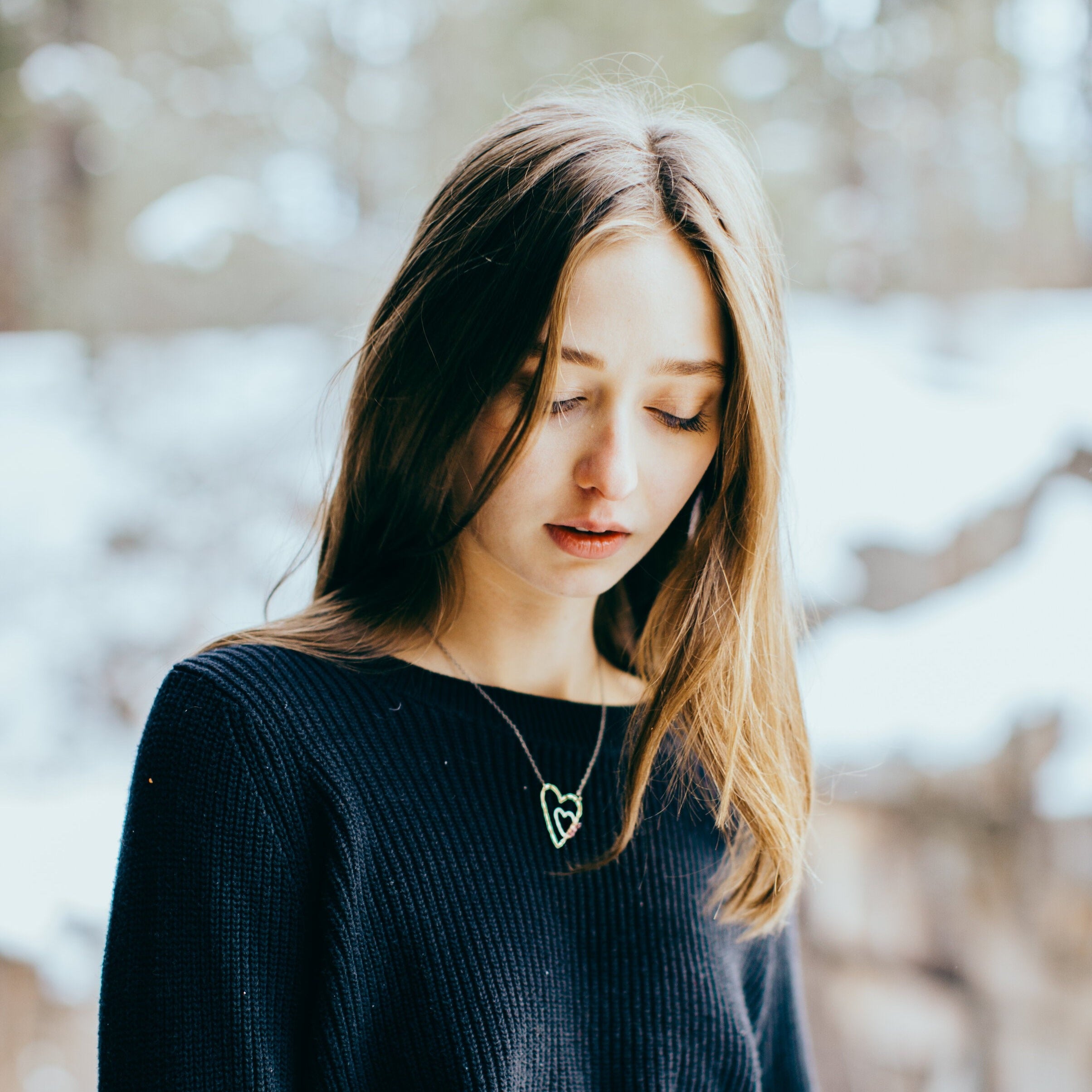 Twin Hearts Necklace