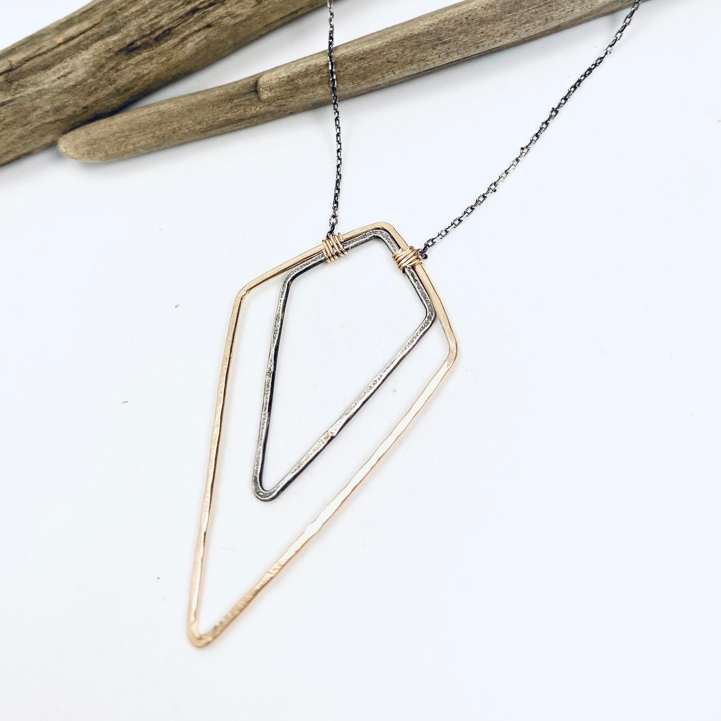 Double Geo Necklace