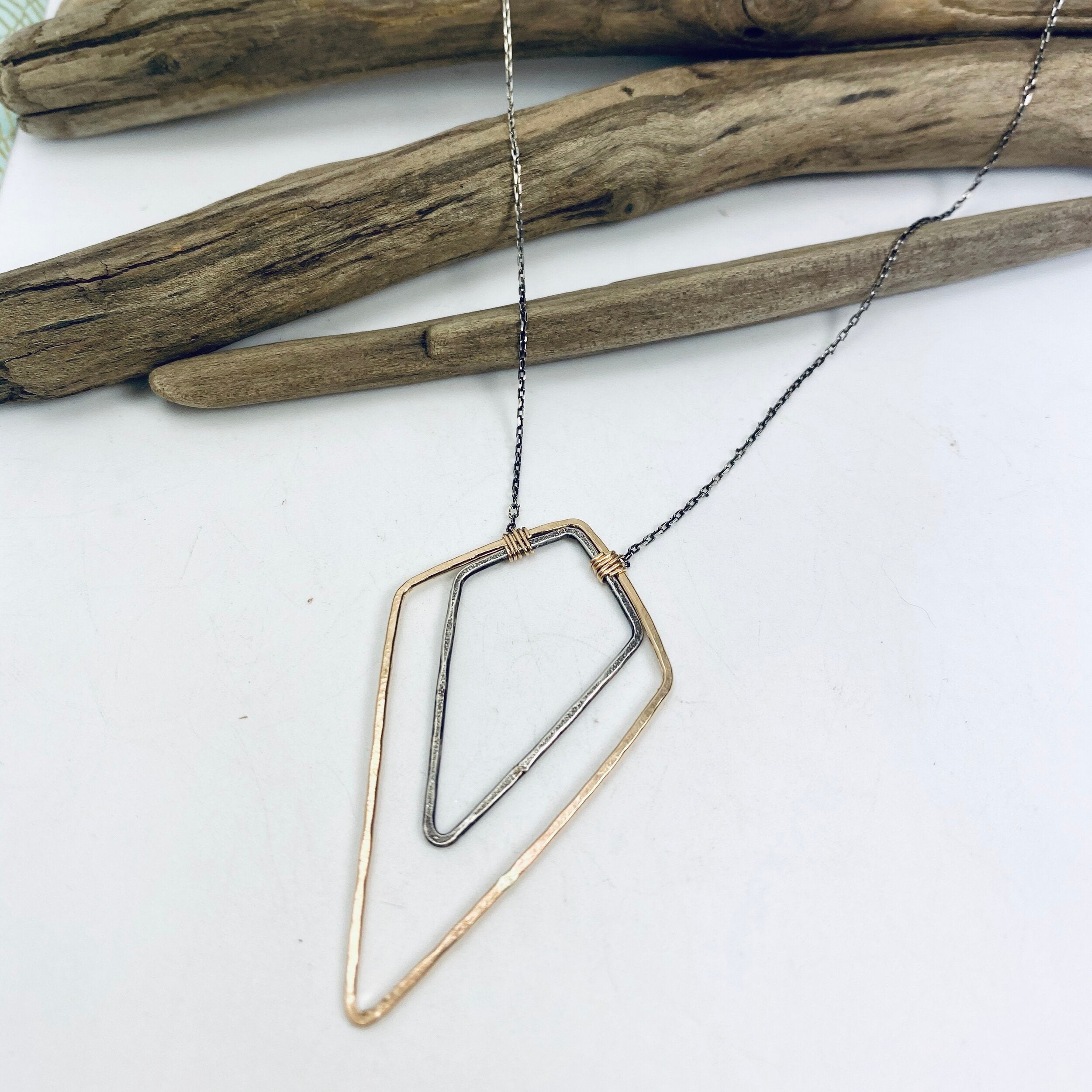 Double Geo Necklace
