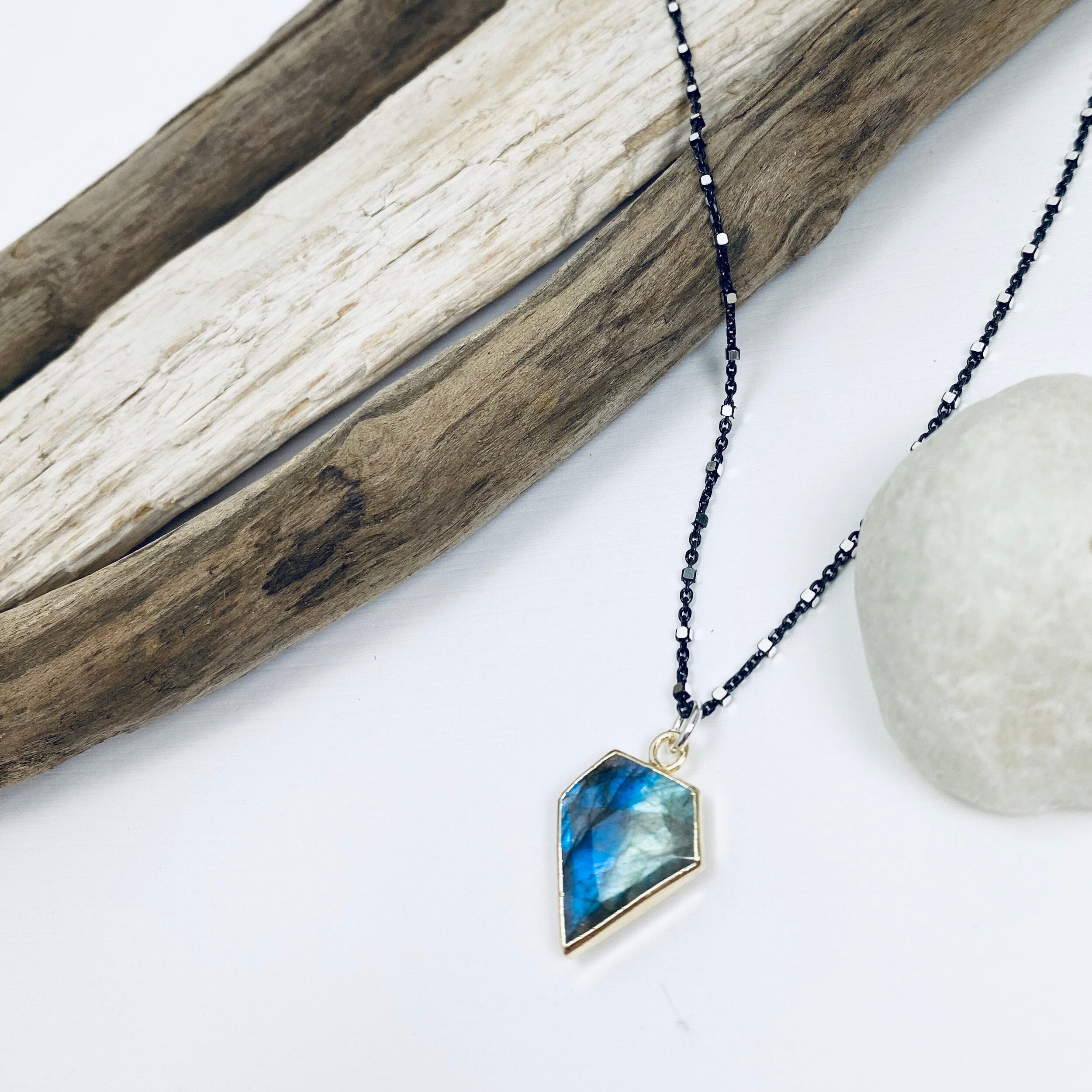 Gemstone Geometry Necklace