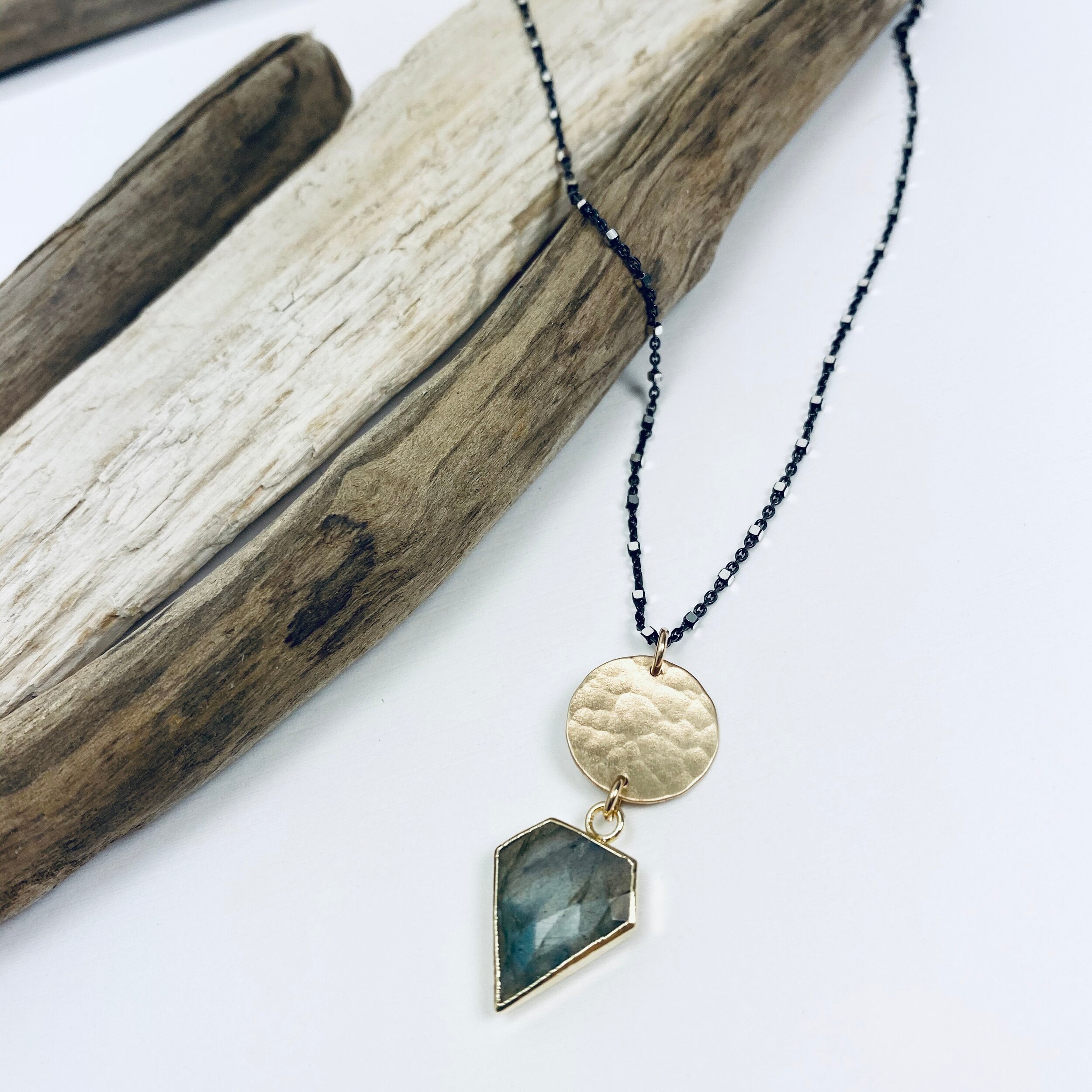 Geometry Disc Necklace