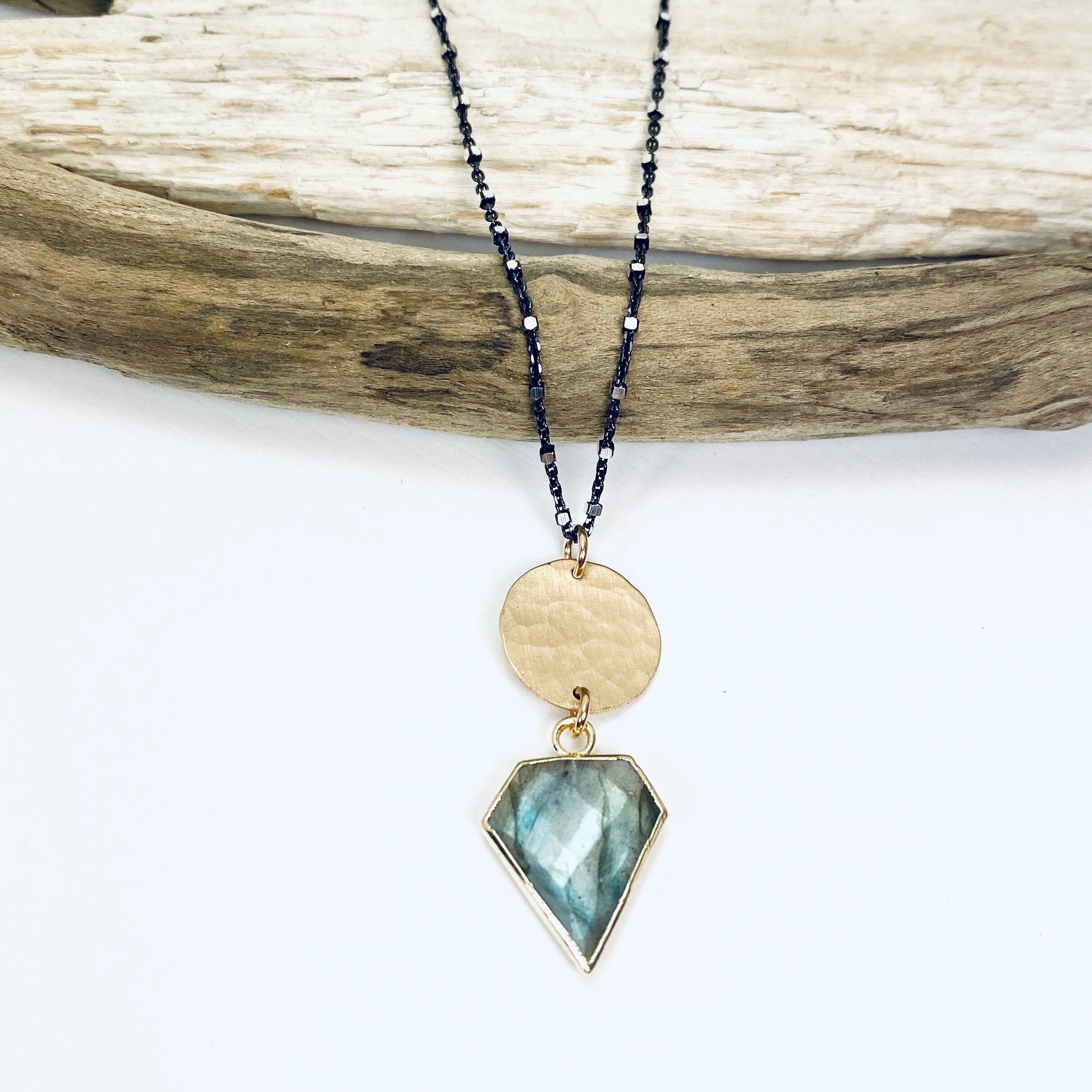 Geometry Disc Necklace