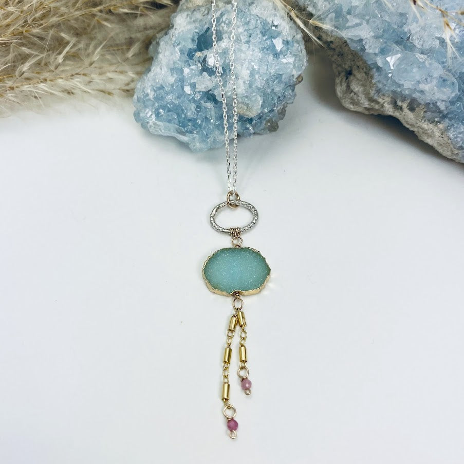 Druzy Dancer Necklace