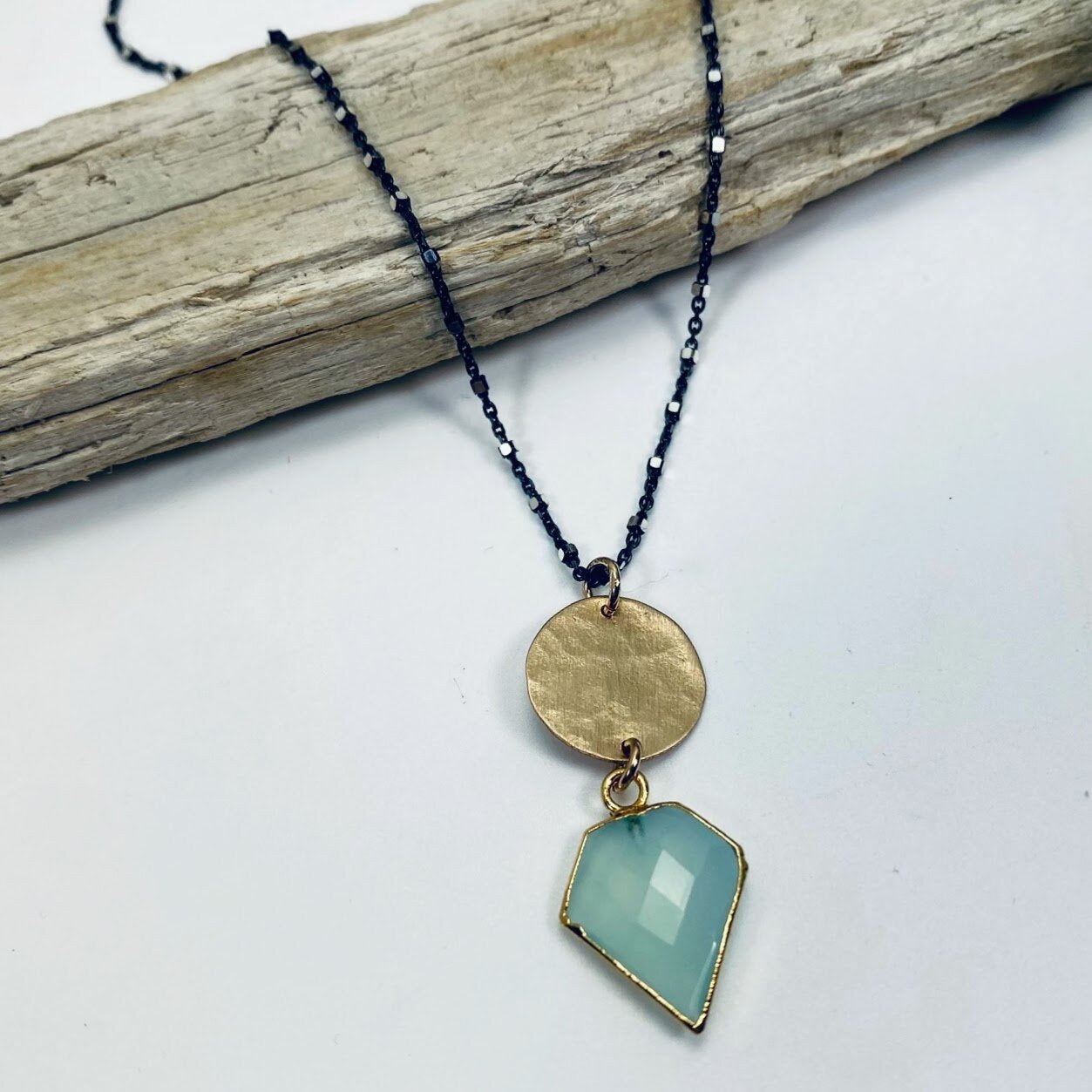 Geometry Disc Necklace