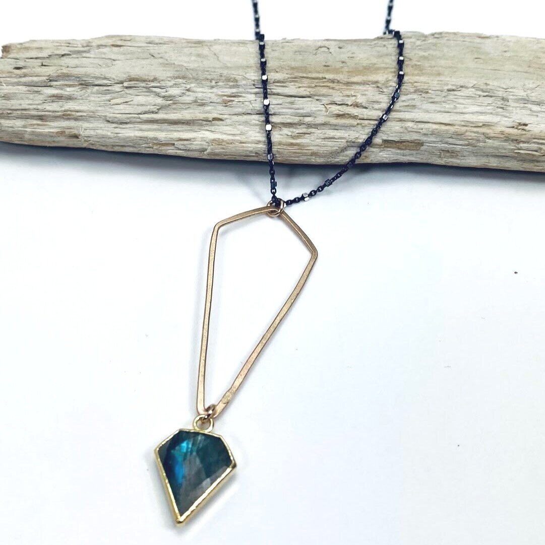 Geometry Drop Necklace